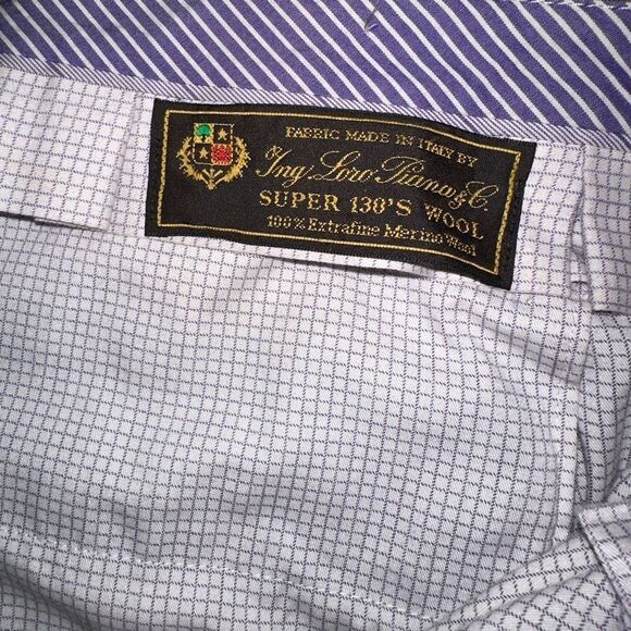 Super 130’s Loro Piana Wool Pant by Jack Victor - Picture 3 of 7